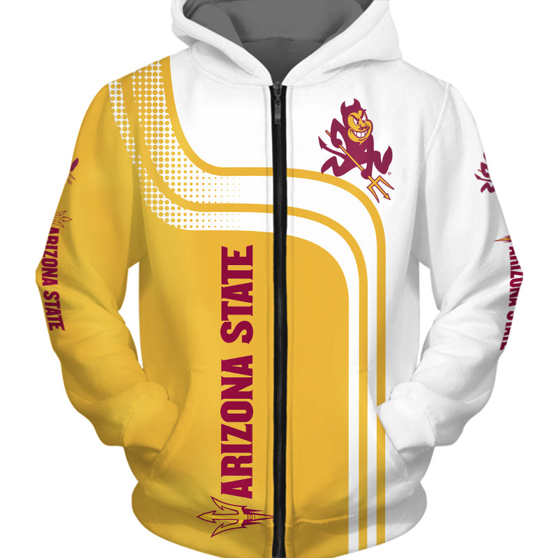 Arizona State Sun Devils Hoodies 3D Pullover Zip Up Hoodies 2 1000x