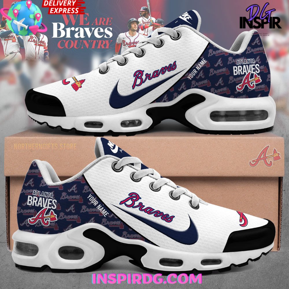 Atlanta Braves MLB Limited Edition Air Max Plus Shoes 1