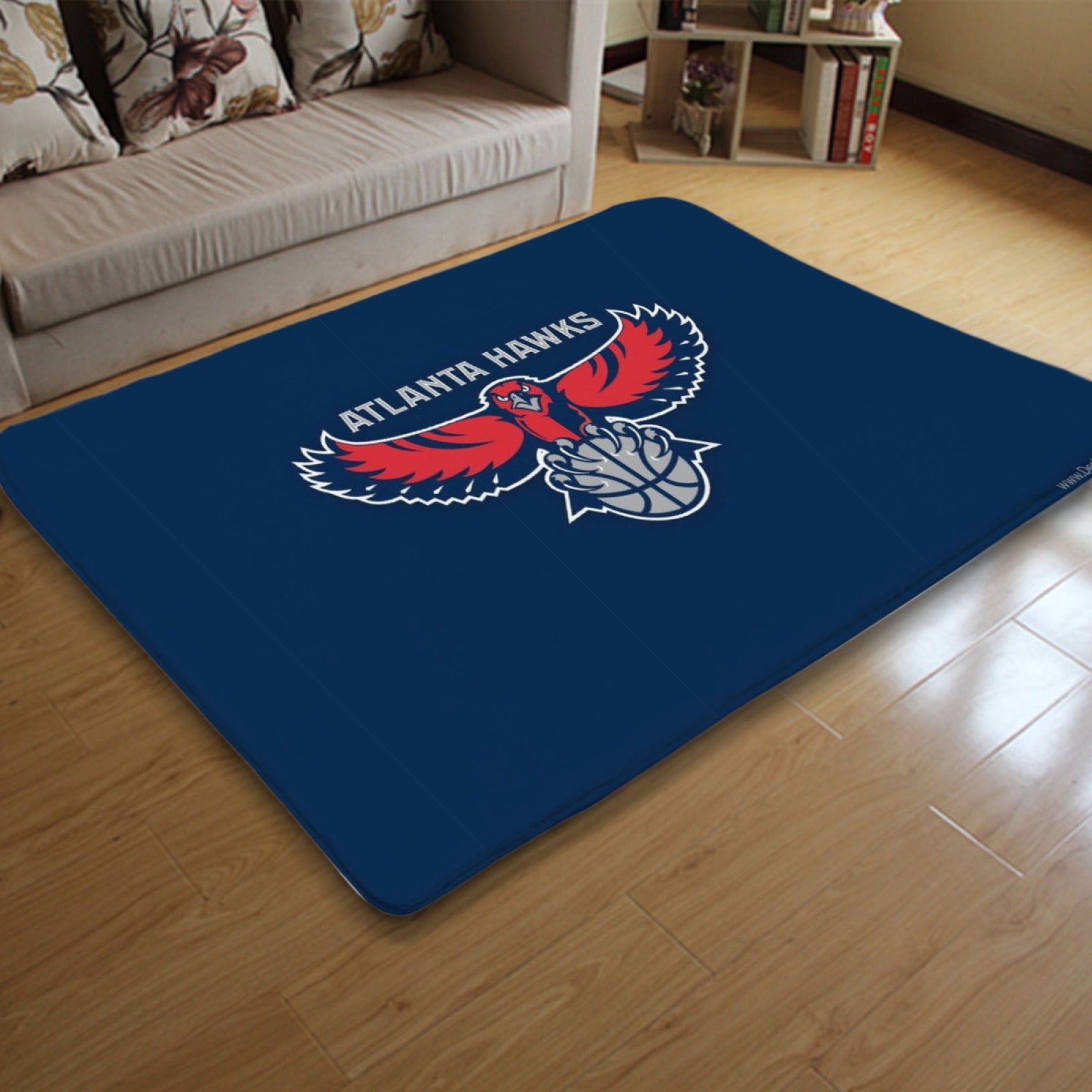 Atlanta Basketball Hawks Carpet Living Room Bedroom Mats Kitchen Bathroom Rugs 1 cd3482b5 a031 4a61 9485 8db73655017b