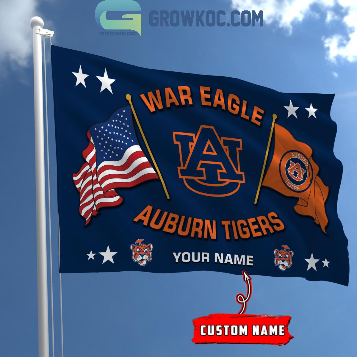 Auburn Tigers 2024 War Eagle Personalized Flag 1 lObTd