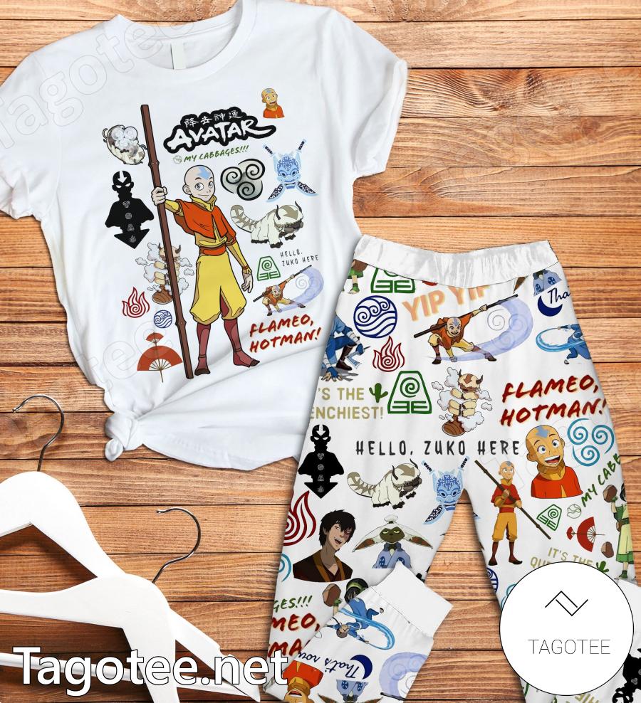 Avatar Zuko Flameo Hotman Pajamas Set