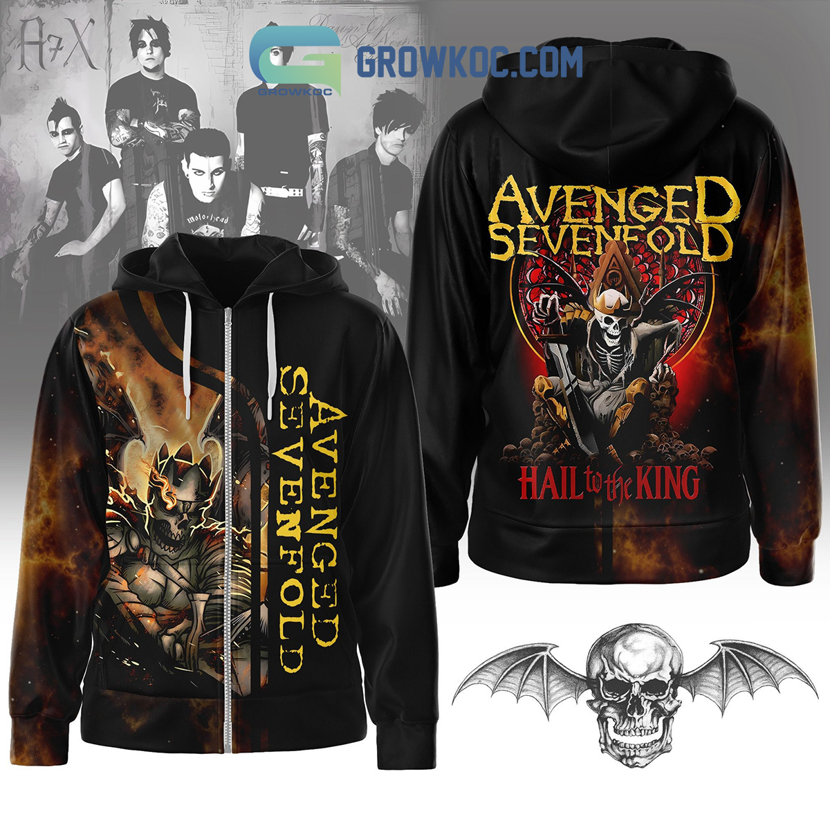 Avenged Sevenfold Hail To The King Hoodie Shirts2B1 VMoAI