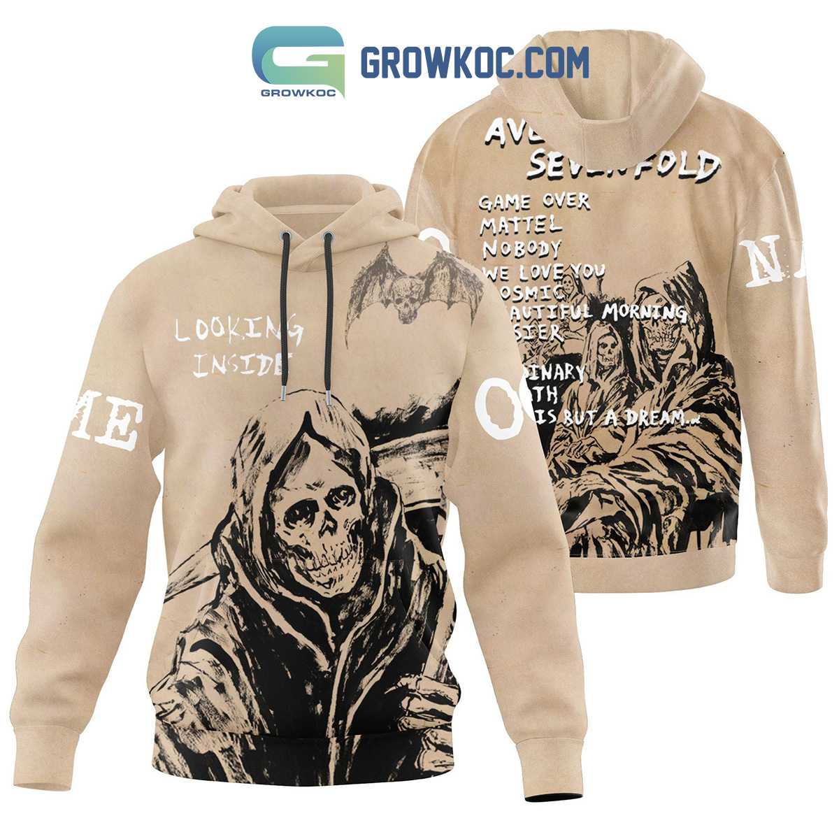 Avenged Sevenfold Looking Inside Song Hoodie Shirts2B1 sETNK