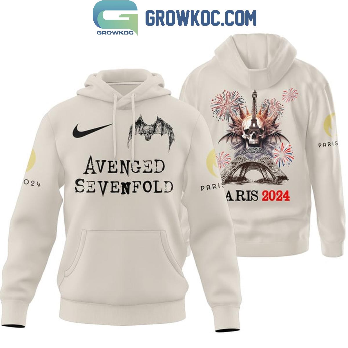 Avenged Sevenfold Olympic 2024 Paris Fan Hoodie Shirts 1 p7Aic