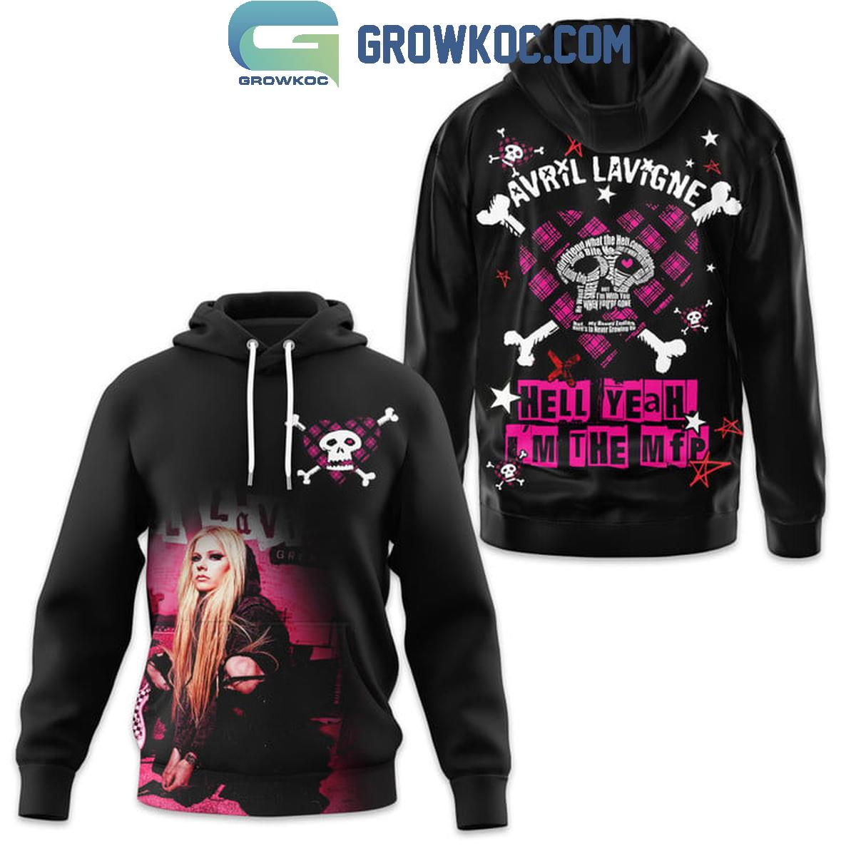 Avril Lavigne Hell Yeah Im The MFP Hoodie T Shirt 1 ZceNR