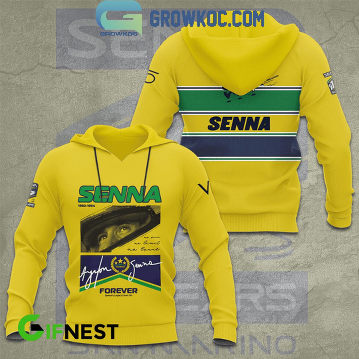 Ayrton Senna Forever The Legacy Lives On Fan Hoodie Shirts 1 AkXe6