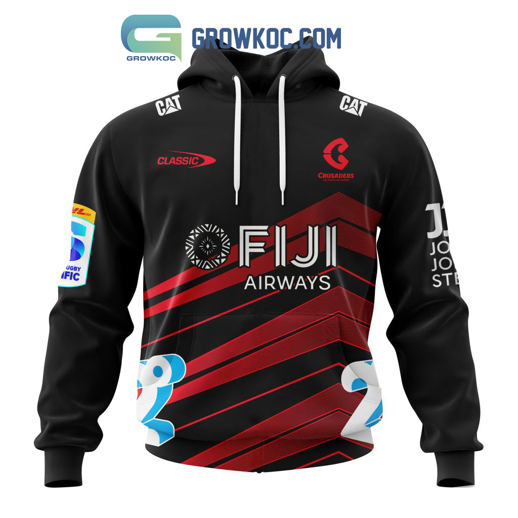 BNZ Crusaders Personalized 2024 Away Super Rugby Fan Hoodie Shirts2B1 FR8FN