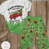 Baby Yoda Main Street Christmas Tree Pajamas Set