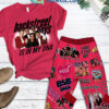 Backstreet Boy Is In My DNA Fleece Pajamas Set Red Version2B1 o5RNl