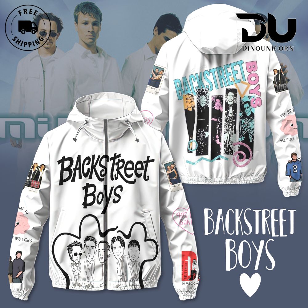 Backstreet Boys Windbreaker Outdoor Jacket 1