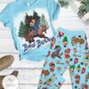 Bad Bunny Christmas Pajamas Set