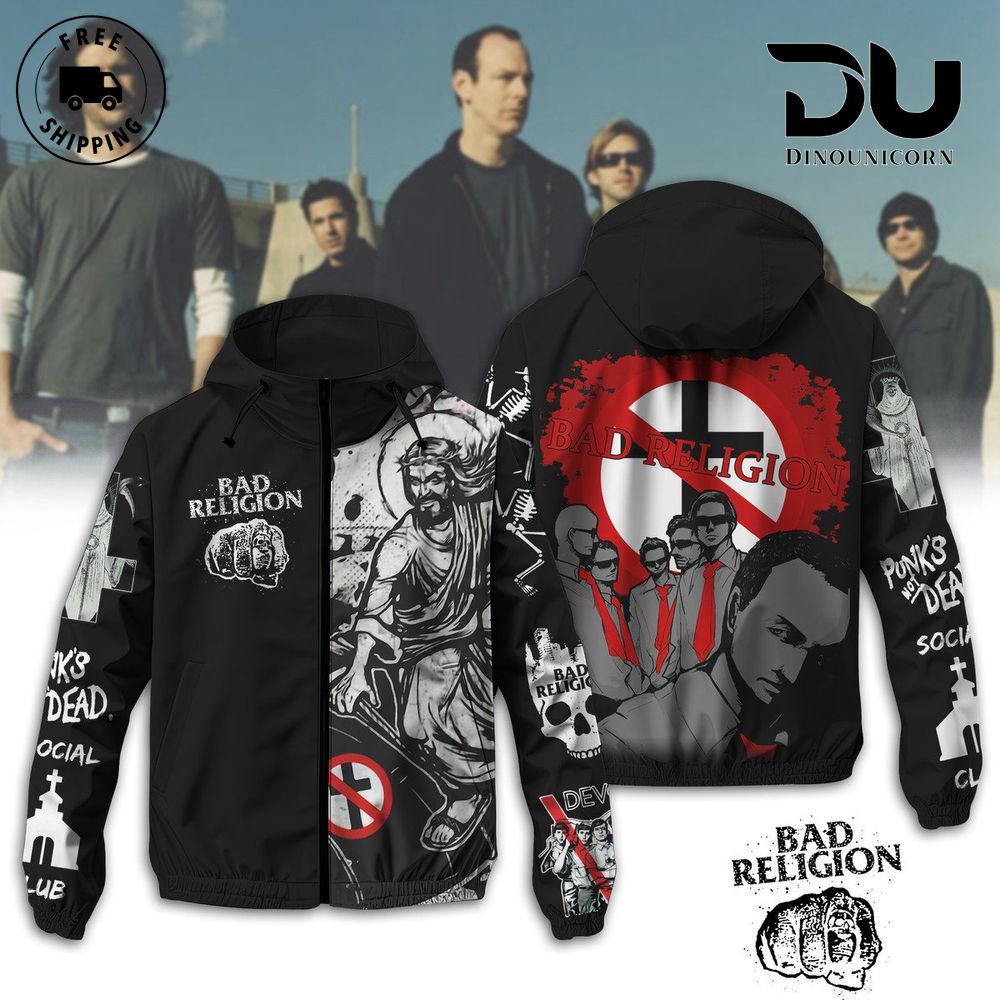 Bad Religion Windbreaker Outdoor Jacket 1