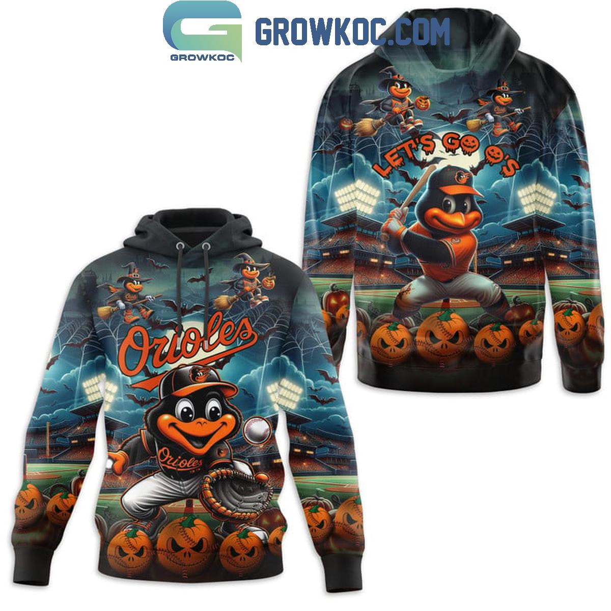 Baltimore Orioles Lets Go Os Halloween Hoodie Shirts 1 wYY8o