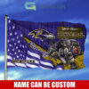 Baltimore Ravens NFL Mascot Slogan American House Garden Flag2B1 Qfb51