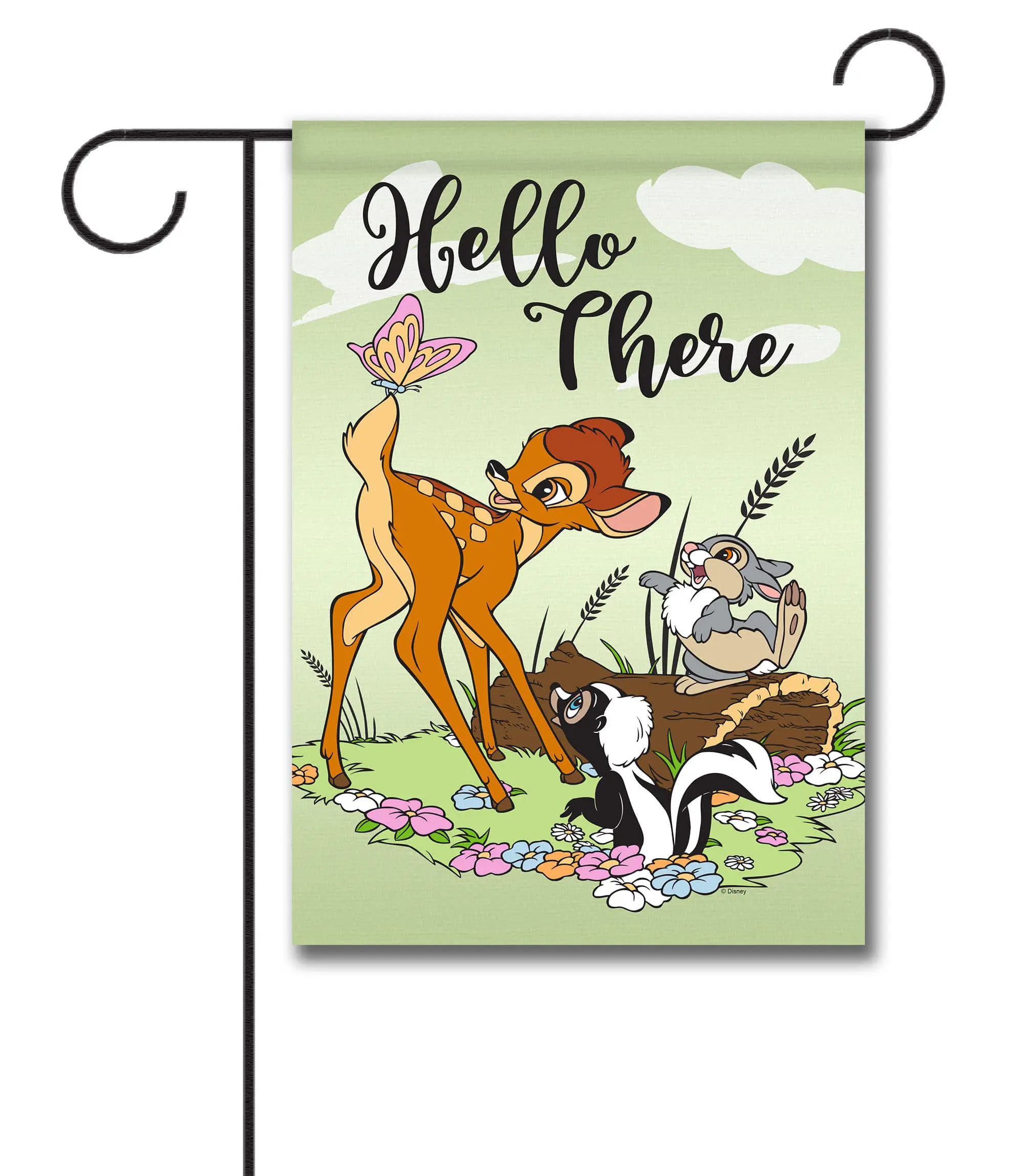 Bambi Spring Garden Disney Flag