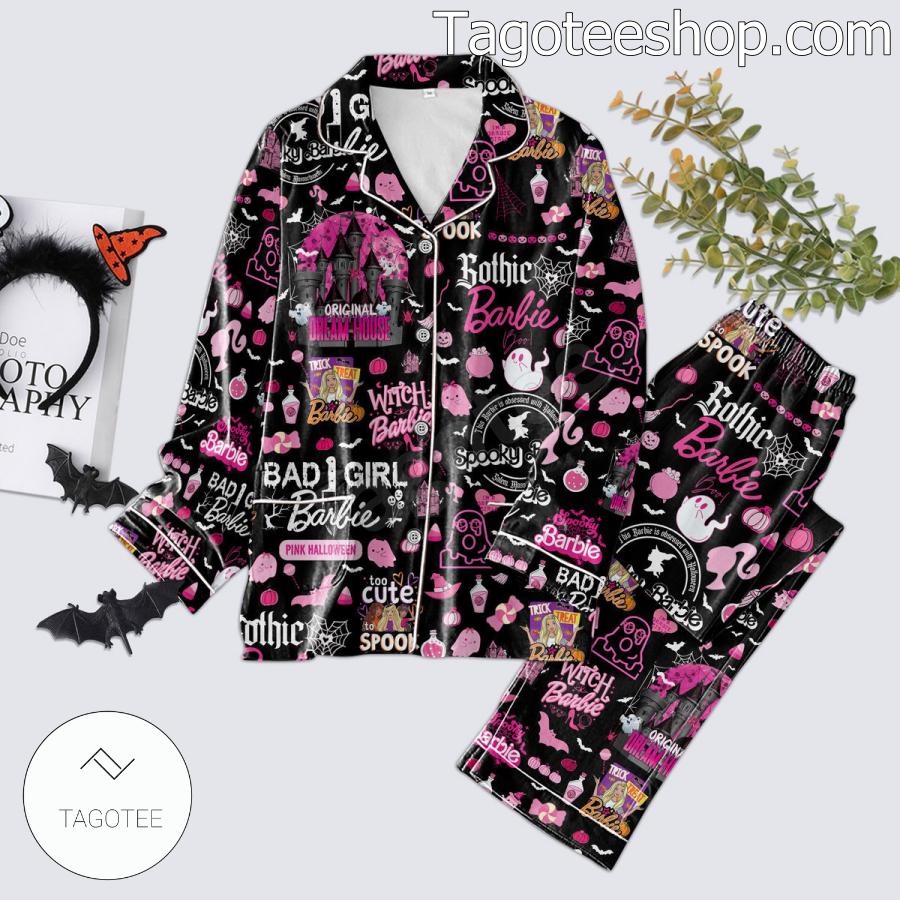 Barbie Pink Halloween Pajama Sleep Sets 17a022 0