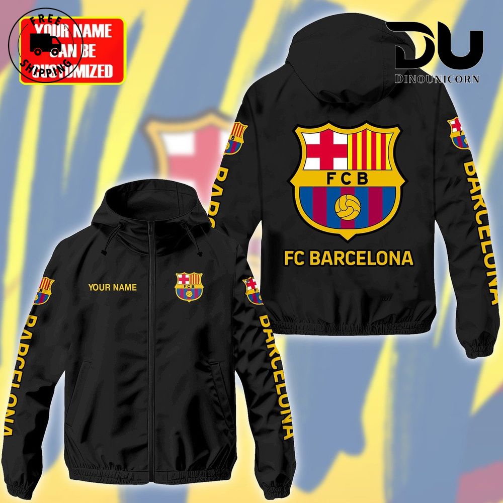 Barcelona FC Windbreaker Jacket 1