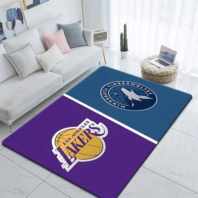 BasketballLogoMapBasketballCarpetLivingRoomBedroomSofaMatDoorMatKitchenBathroomRugs 8