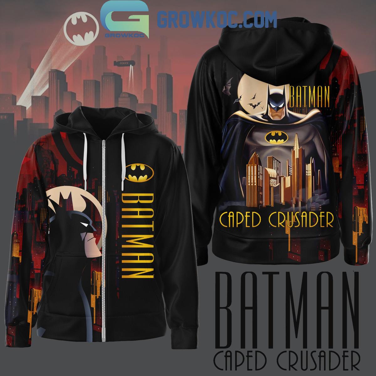 Batman Caped Crusader Gotham Saviour Fan Hoodie Shirts 1 F5nzK