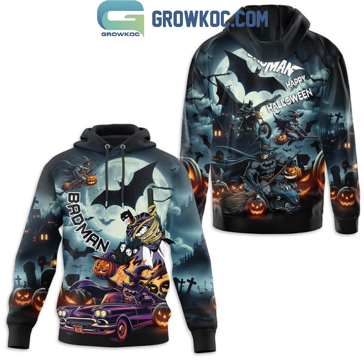 Batman DC Comic Happy Halloween Hoodie Shirts 1 1sp1T