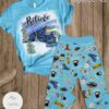 Believe Train Christmas Pajamas Set