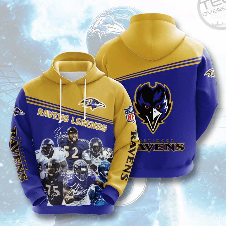 Best Sellers Baltimore Ravens hoodie 3D NFL clothes 0