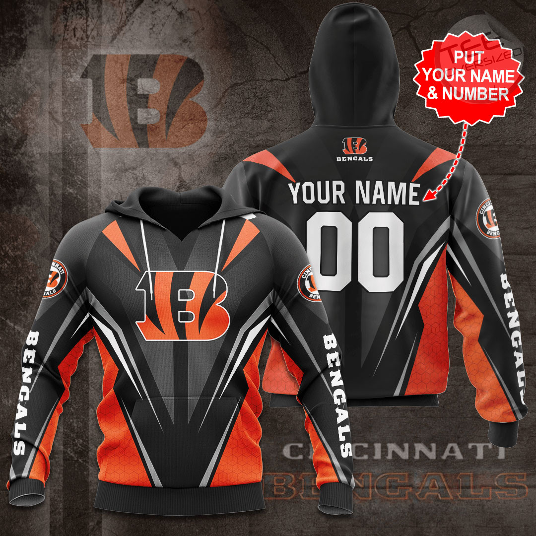 Best Sellers Cincinnati Bengals hoodie 3D 0