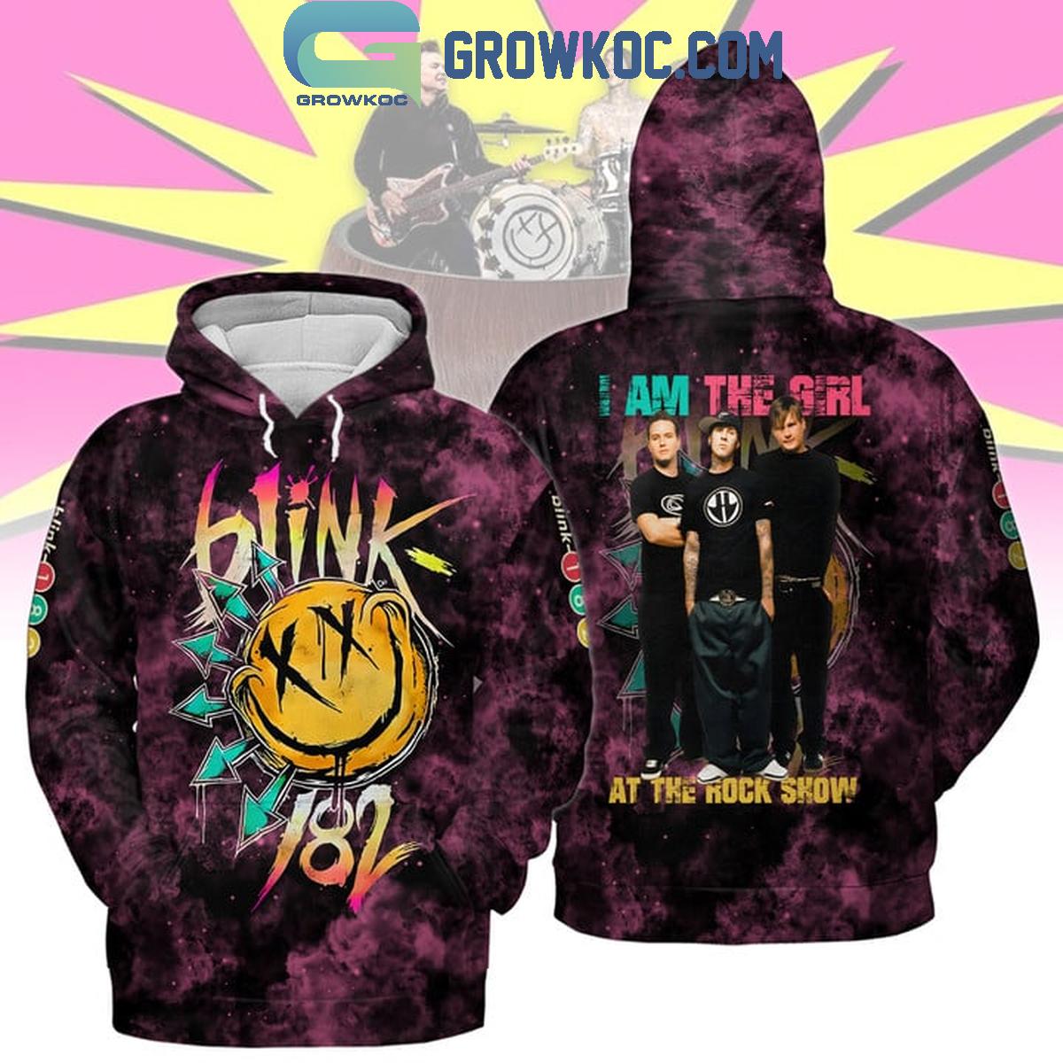 Blink 182 I Am The Girl At The Rock Show Hoodie Shirts 1 0uEu4