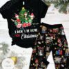 Blink 182 I Wont Be Home For Christmas Pajamas Set