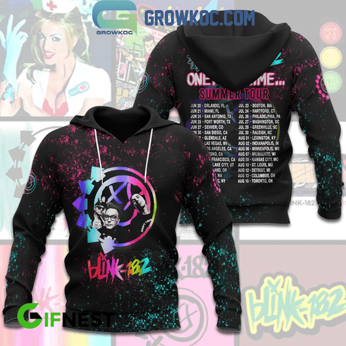 Blink 182 One More Time Summer Tour 2024 Fan Hoodie Shirts 1 g1ef5