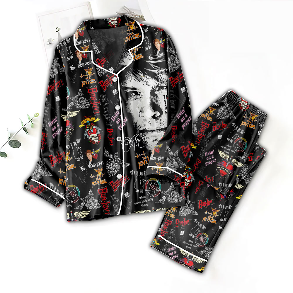 Bon Jovi Pijama set HUANNM5153 Linh