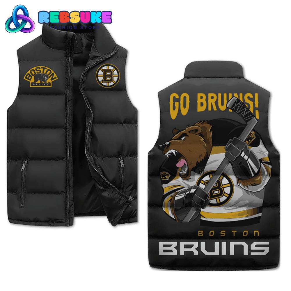 Boston Bruins Lets Go Bruins Cotton Vest 1