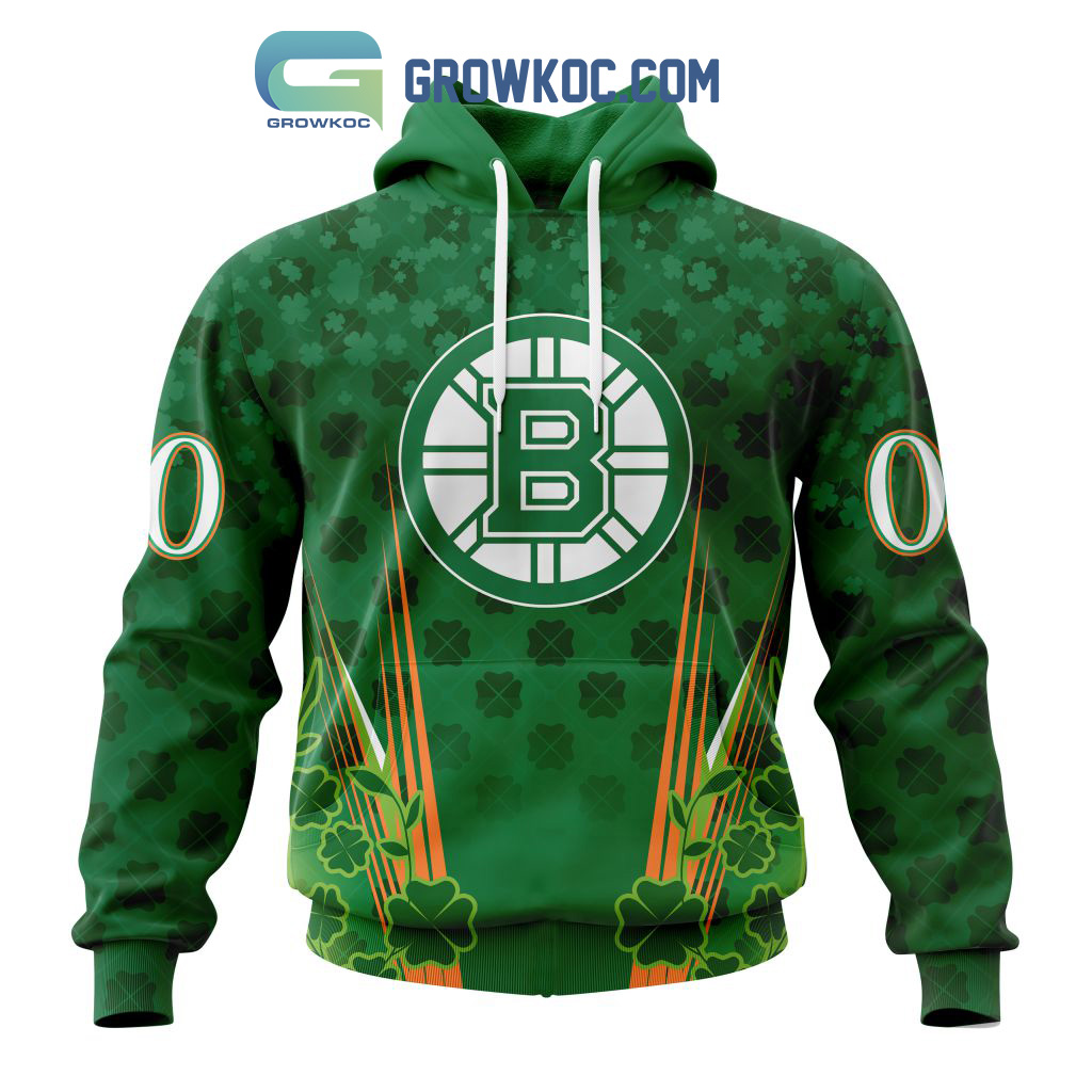 Boston Bruins St. Patricks Day Personalized Hoodie Shirts2B1 iT8ue