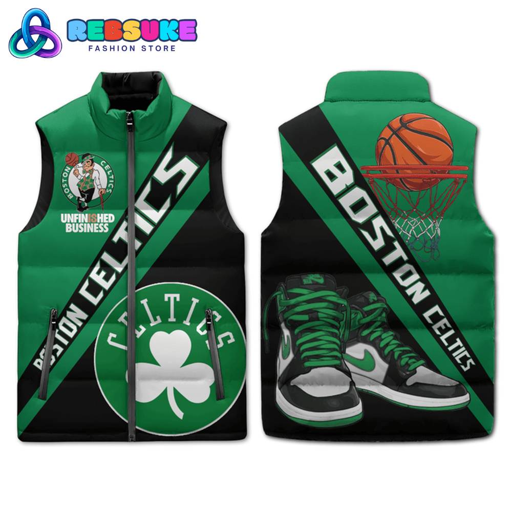 Boston Celtic NBA Unfinished Business Cotton Vest 1