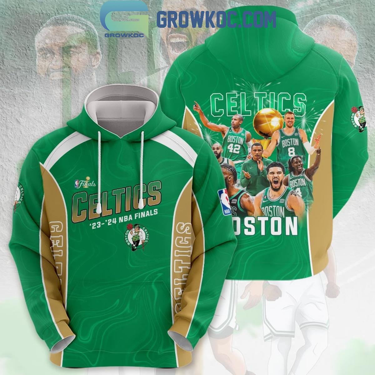 Boston Celtics 2023 2024 NBA Finals Champions Go Celtics Fan Hoodie Shirts 1 A9XTO