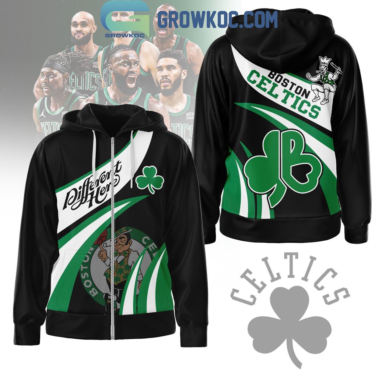 Boston Celtics Different Here In Basketball Game Hoodie Shirt 1 6Q2eK