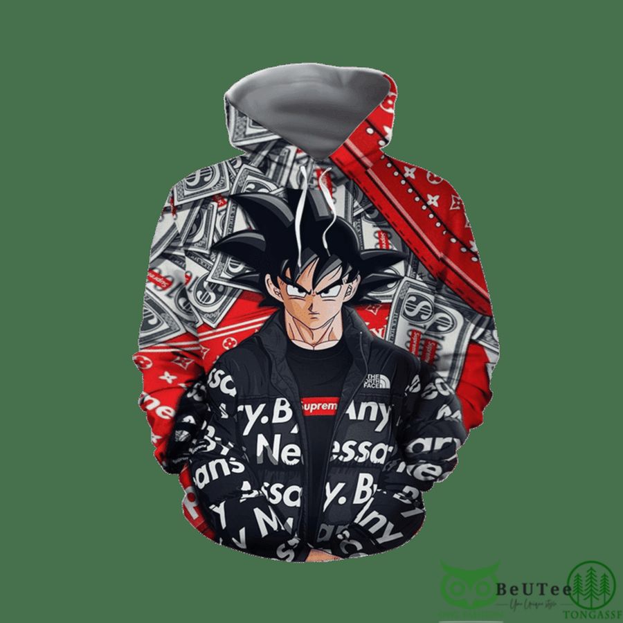 BpS4Clz7 19 Luxury Supreme Songoku Dollar 3D Hoodie