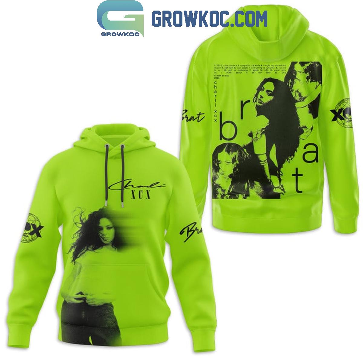 Brat Album Of Charli XCX 2024 Hoodie T Shirt 1 grtJr