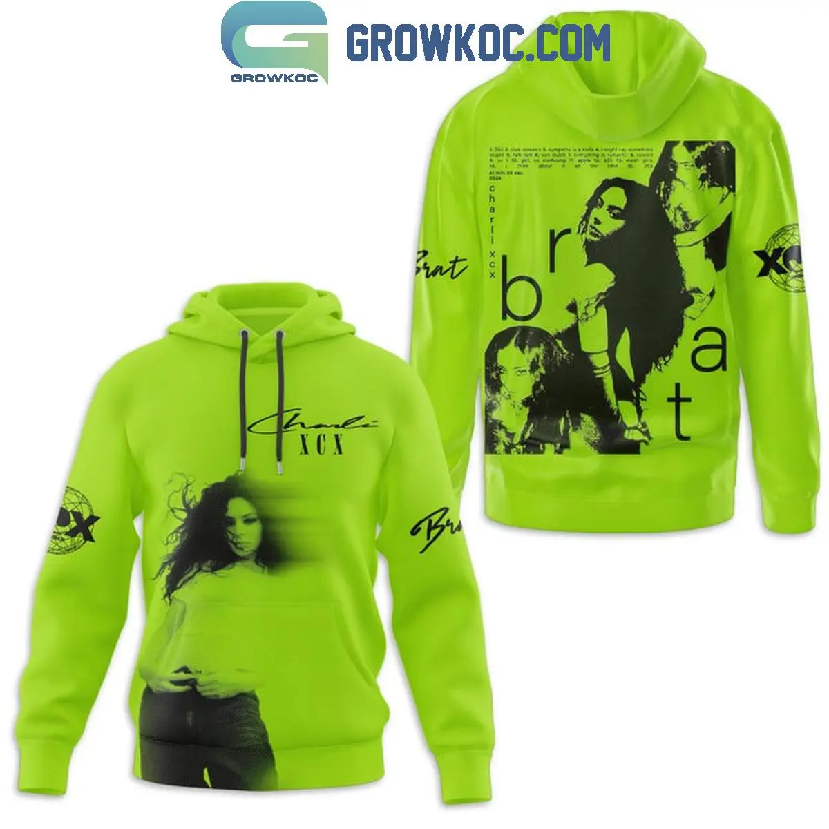 Brat Album Of Charli XCX 2024 Hoodie T Shirt 1 grtJr