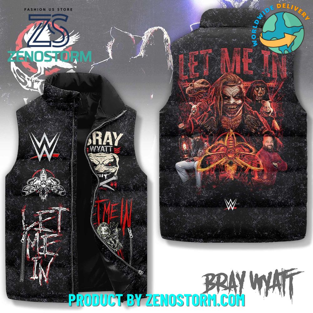 Bray Wyatt Let Me In Sleeveless Puffer Down Vest 1