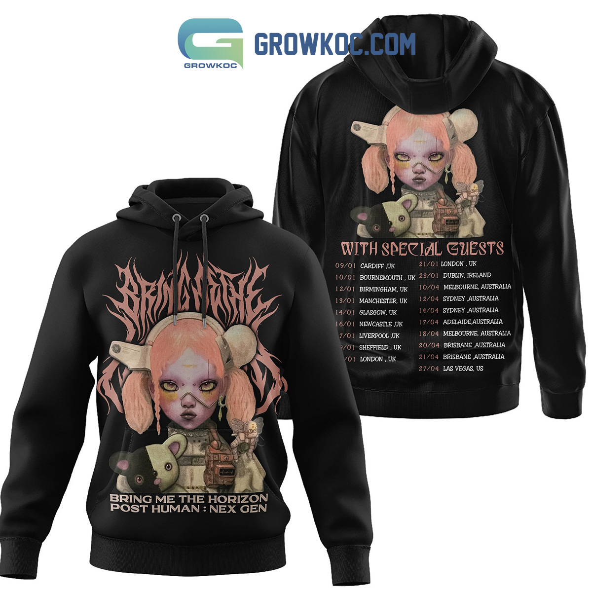 Bring Me The Horizon Post Human Nex Gen Hoodie Shirts2B1 MExAl