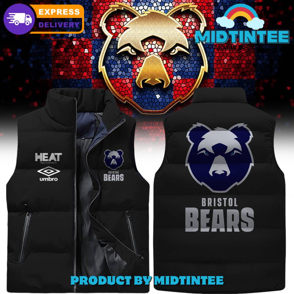 Bristol Bears Rugby Team Cotton Vest 1