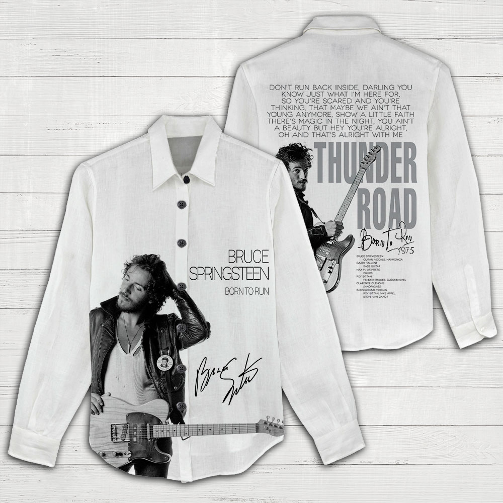 Bruce Springsteen Linen shirt HOATT3707 3