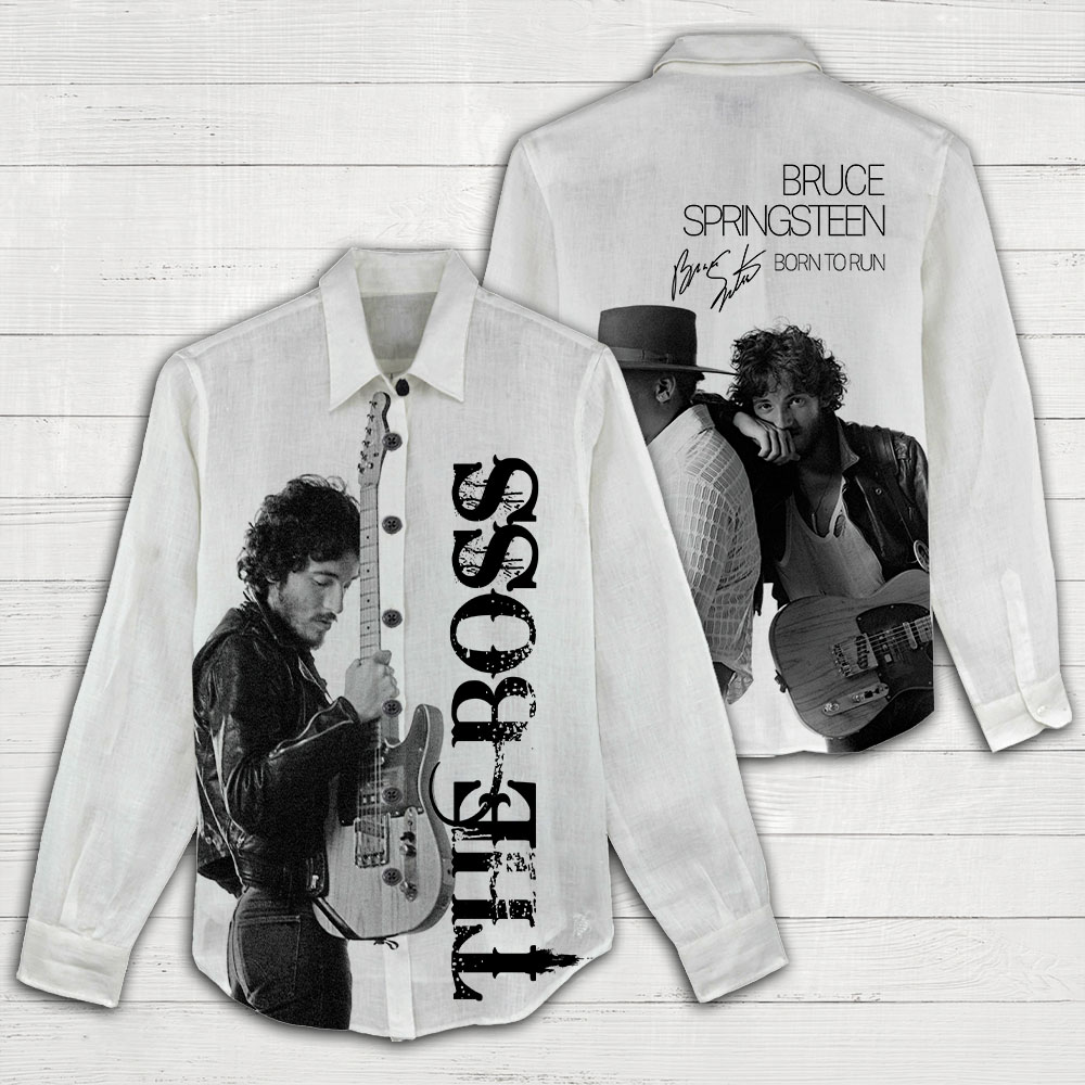 Bruce Springsteen Linen shirt HOATT3827 2