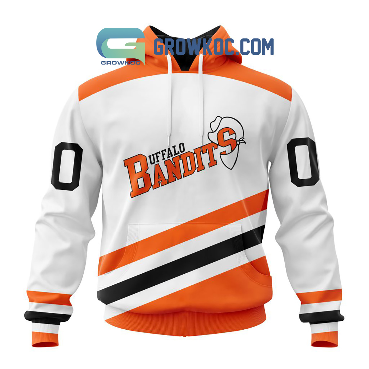 Buffalo Bandits Away Jersey Personalized Hoodie Shirts2B1 Eq018