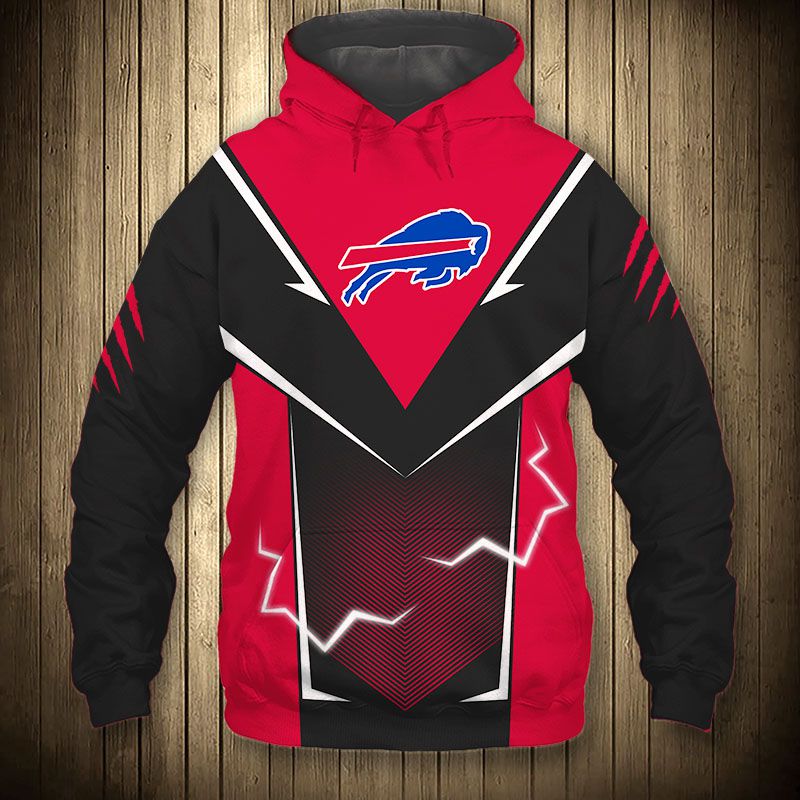 Buffalo Bills Hoodie With Lightning Graphic Design A Great Gift For Fans 0