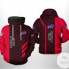 Buffalo Bills NFL 3D Printed Hoodie Zipper Hooded Jacket