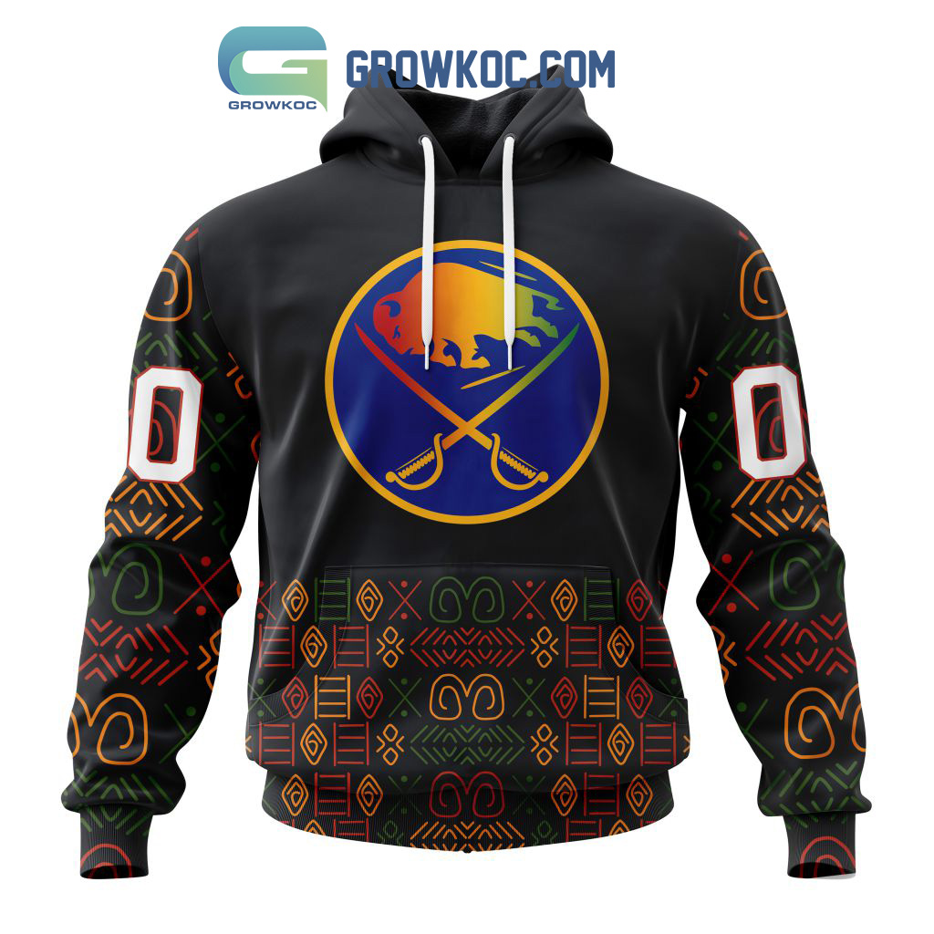 Buffalo Sabres Black History Month Personalized Hoodie Shirts2B1 iEiB2