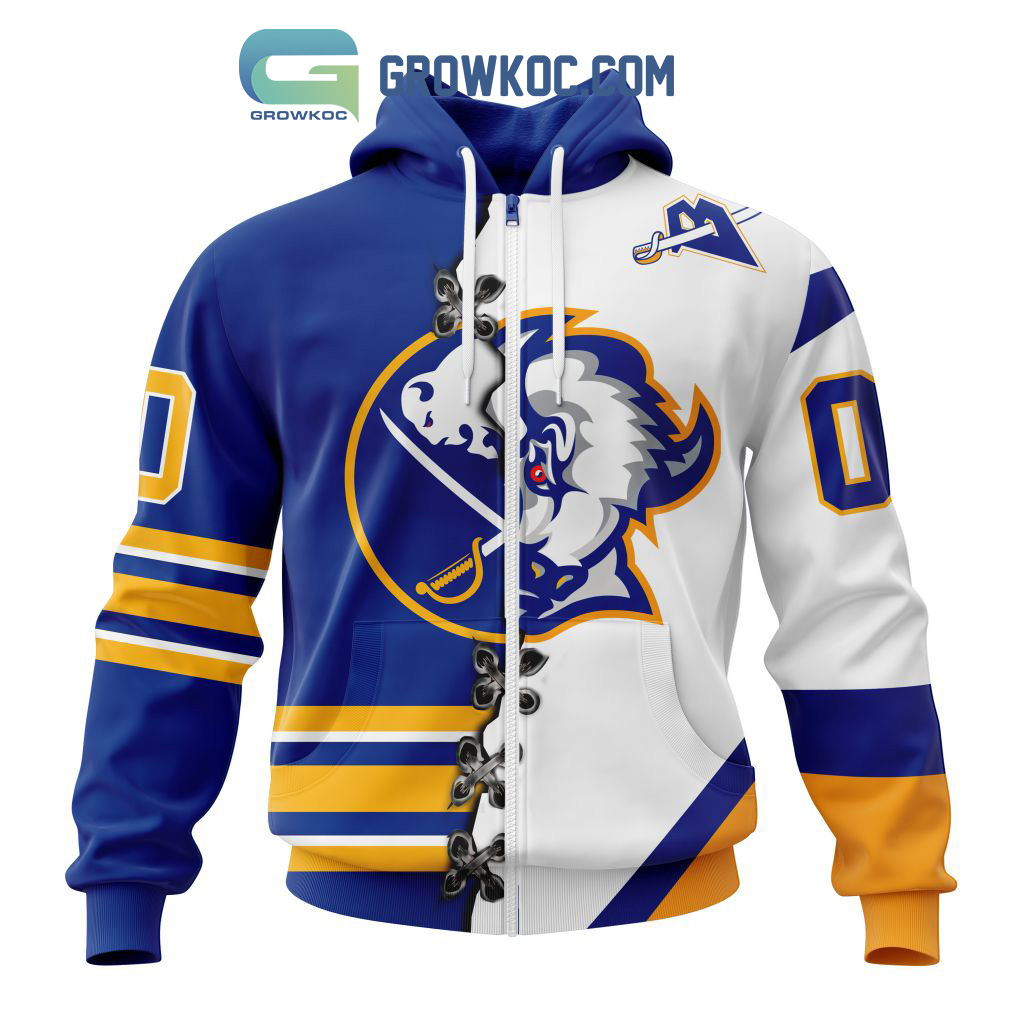 Buffalo Sabres Mix Reverse Retro Personalized Hoodie Shirts2B1 1ASRw