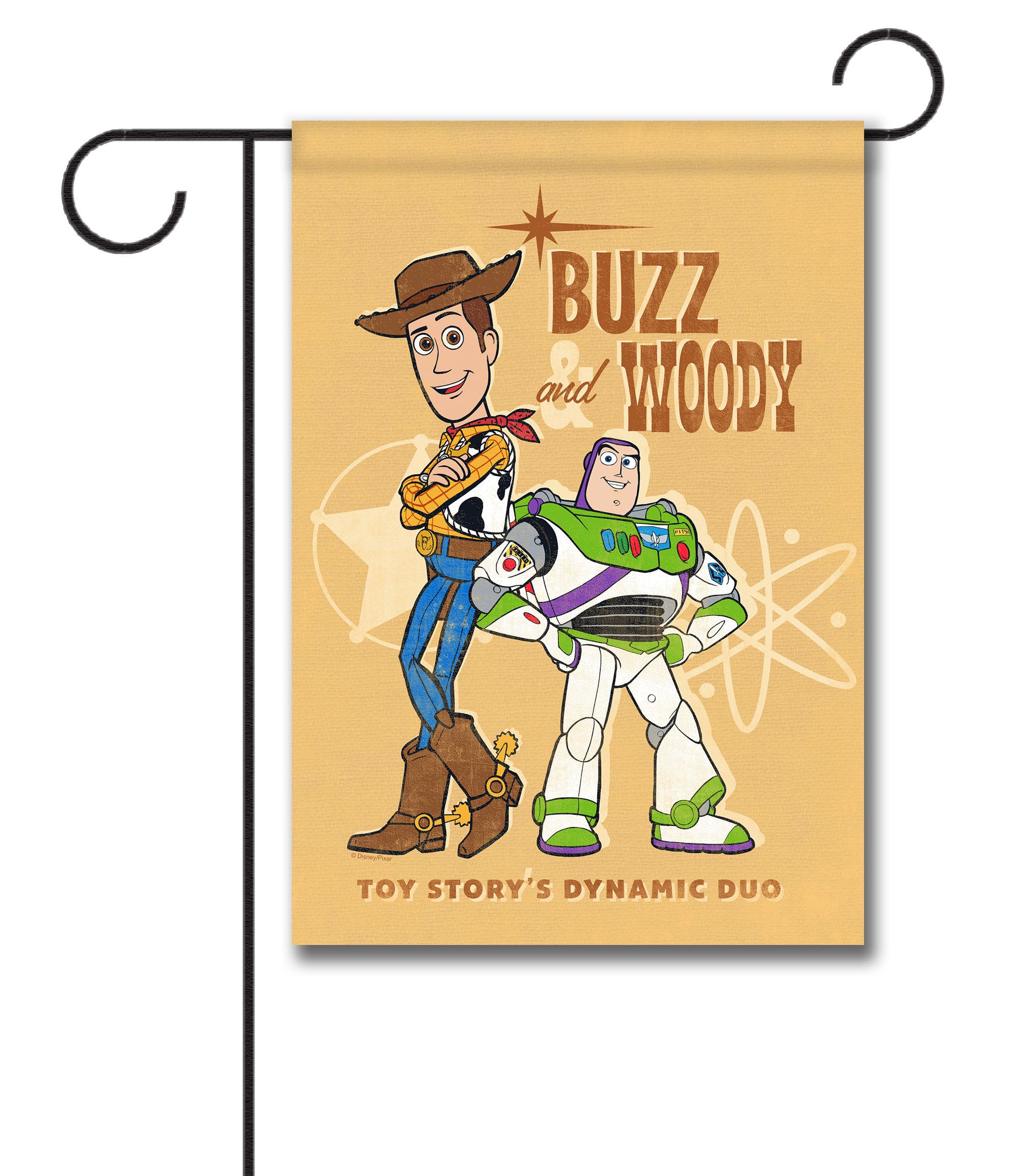 Buzz and Woody Toy Story Disney Flag 2